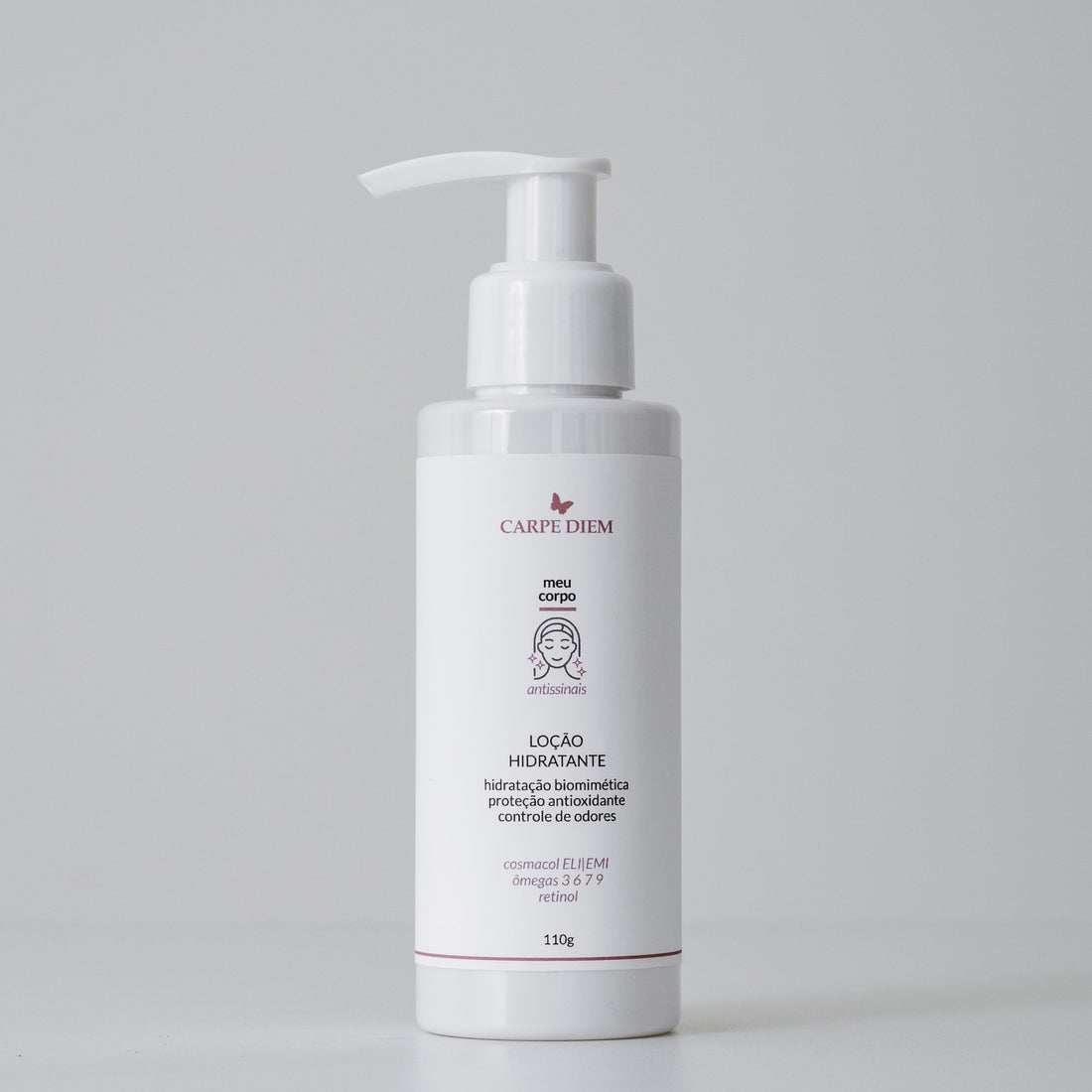 LOÇÃO HIDRATANTE 240g ou 110g - Retinol, Ômegas 3 6 7 9 e Cosmacol ELI|EMI - Hidratação com proteção antienvelhecimento e controle de odores