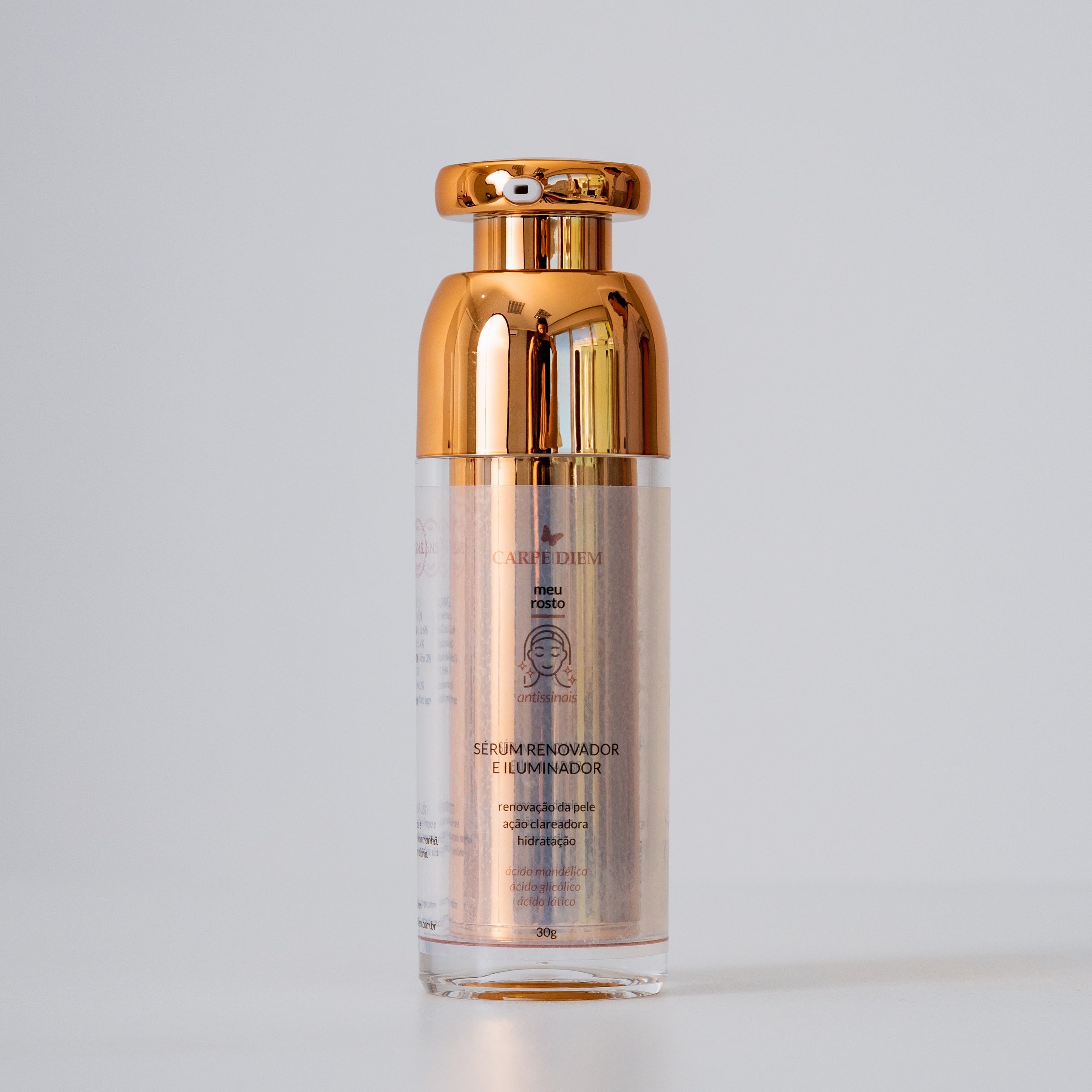 KIT TOQUE DE LUMINOSIDADE - Espuma de Limpeza Facial, Gota Antimelasma e Sérum Renovador Iluminador