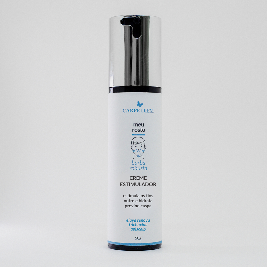 KIT BARBA DE RESPEITO - Creme Estimulador, Creme Limitador e Creme Mantenedor