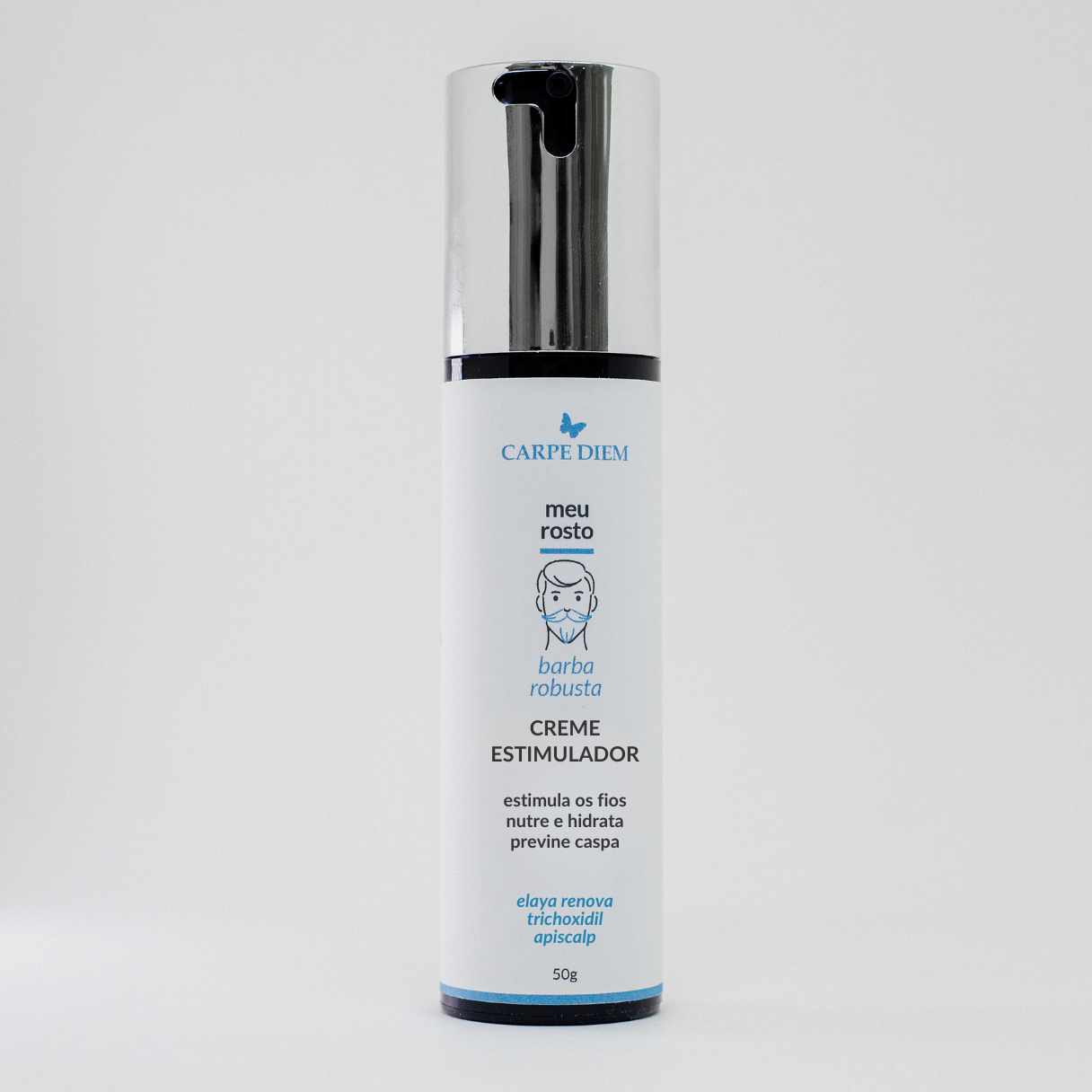 KIT BARBA DE RESPEITO - Creme Estimulador, Creme Limitador e Creme Mantenedor