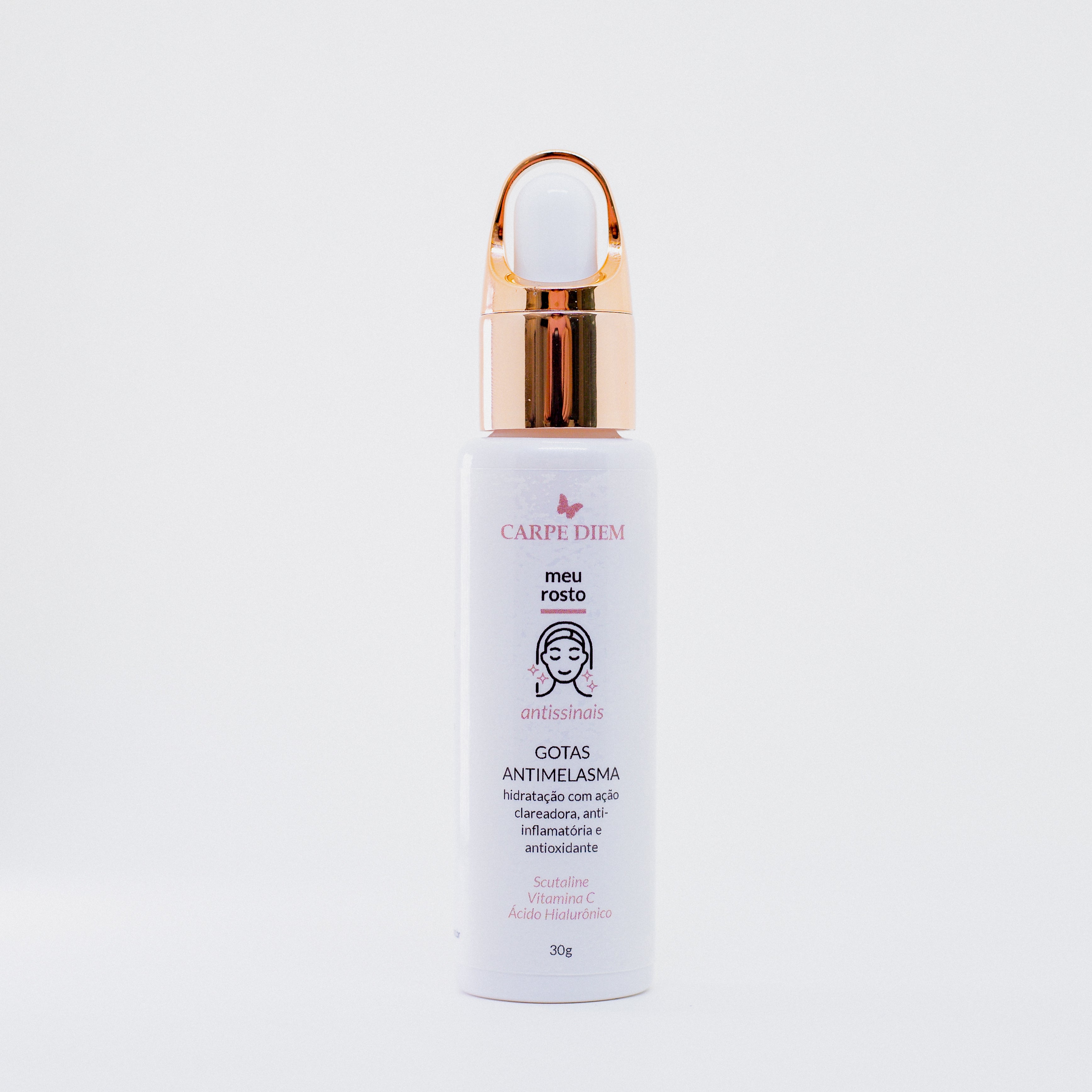 KIT TOQUE DE LUMINOSIDADE - Espuma de Limpeza Facial, Gota Antimelasma e Sérum Renovador Iluminador