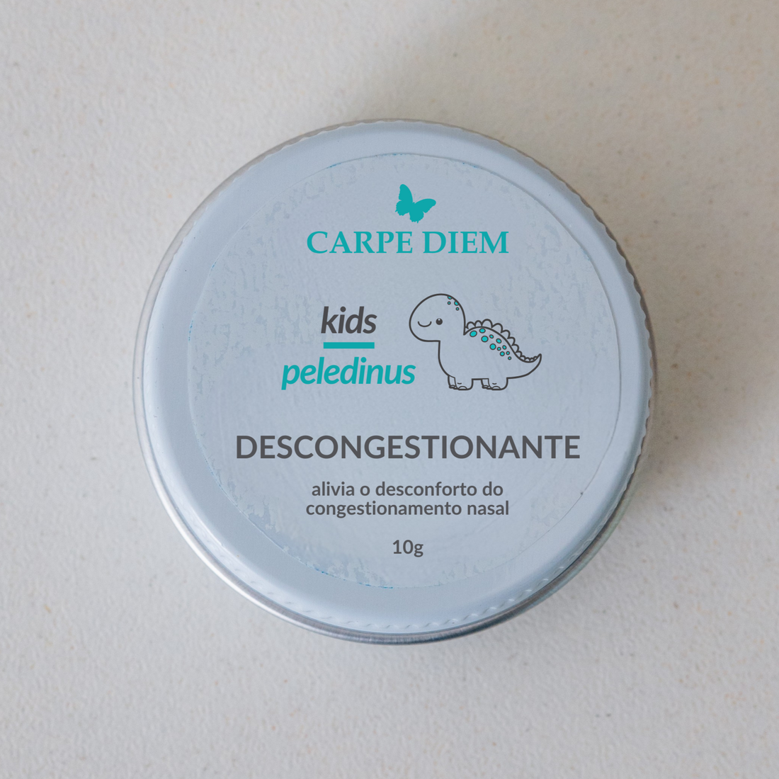 PELEDINUS DESCONGESTIONANTE 10g - Menta Piperita, Limão Siciliano e Copaíba - Alivia o desconforto do congestionamento nasal