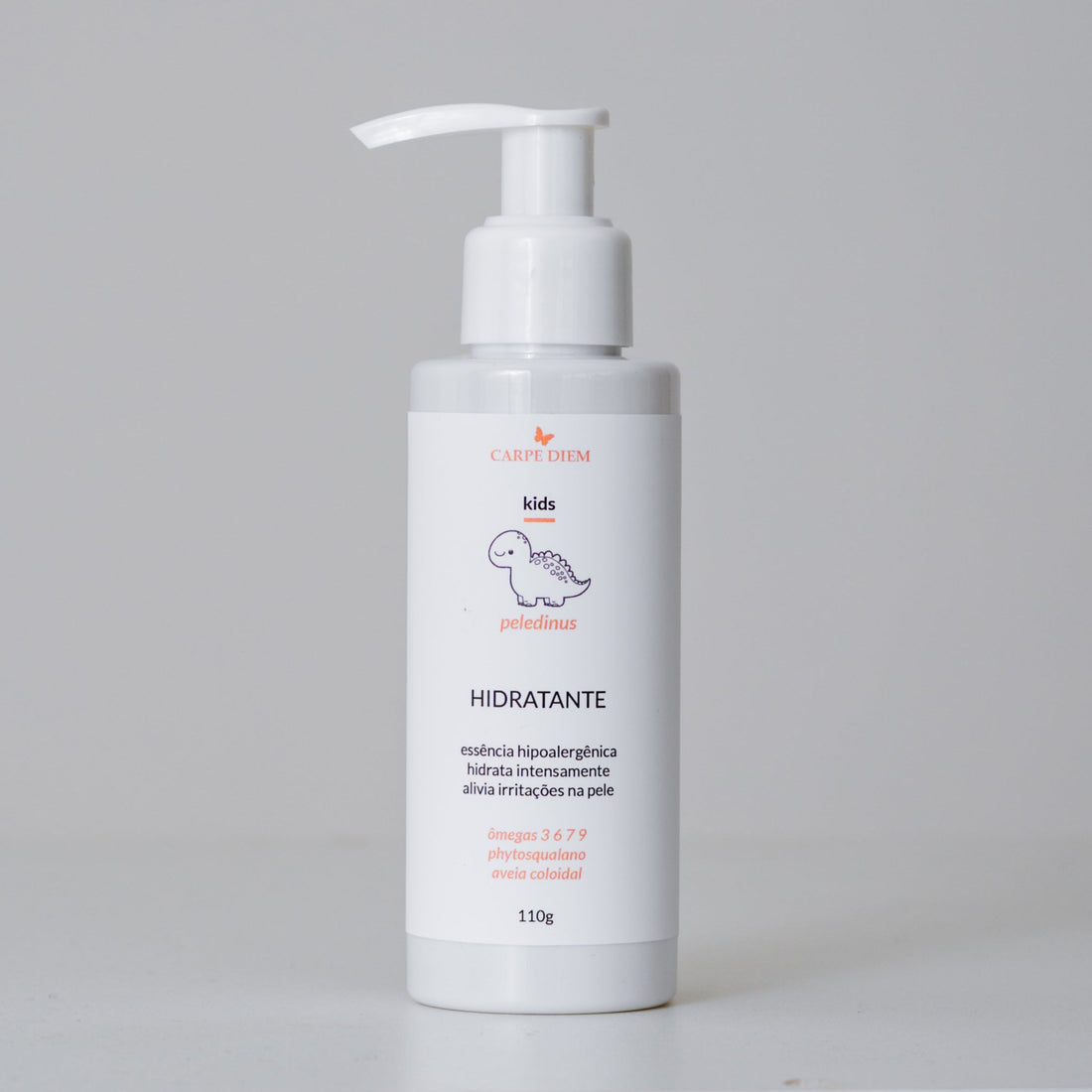 PELEDINUS HIDRATANTE 235g e 110g - Phytosqualano, Aveia Coloidal e Ômegas 3 6 7 9 - Hidratação com ação anti-inflamatória e cicatrizante