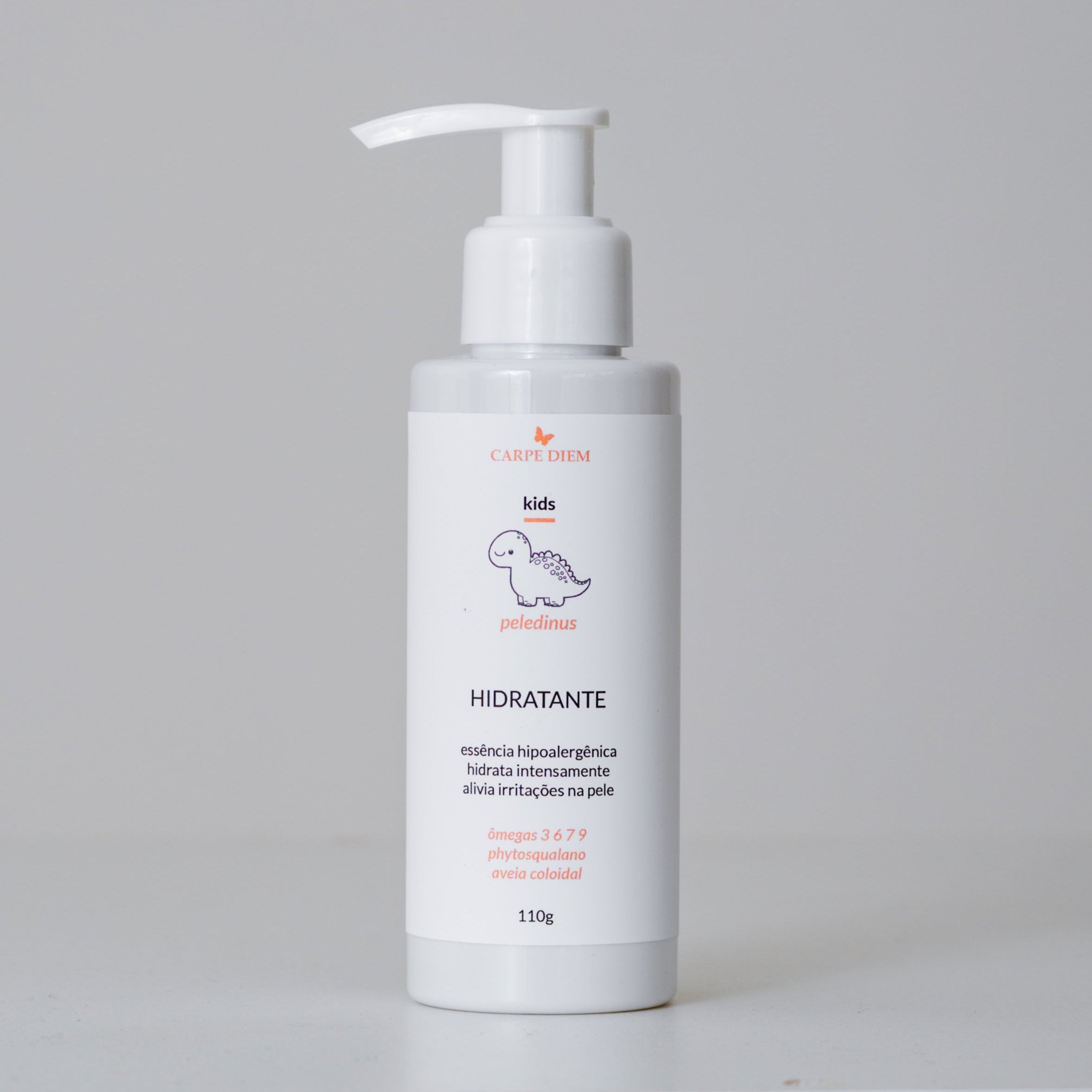 PELEDINUS HIDRATANTE 235g e 110g - Phytosqualano, Aveia Coloidal e Ômegas 3 6 7 9 - Hidratação com ação anti-inflamatória e cicatrizante