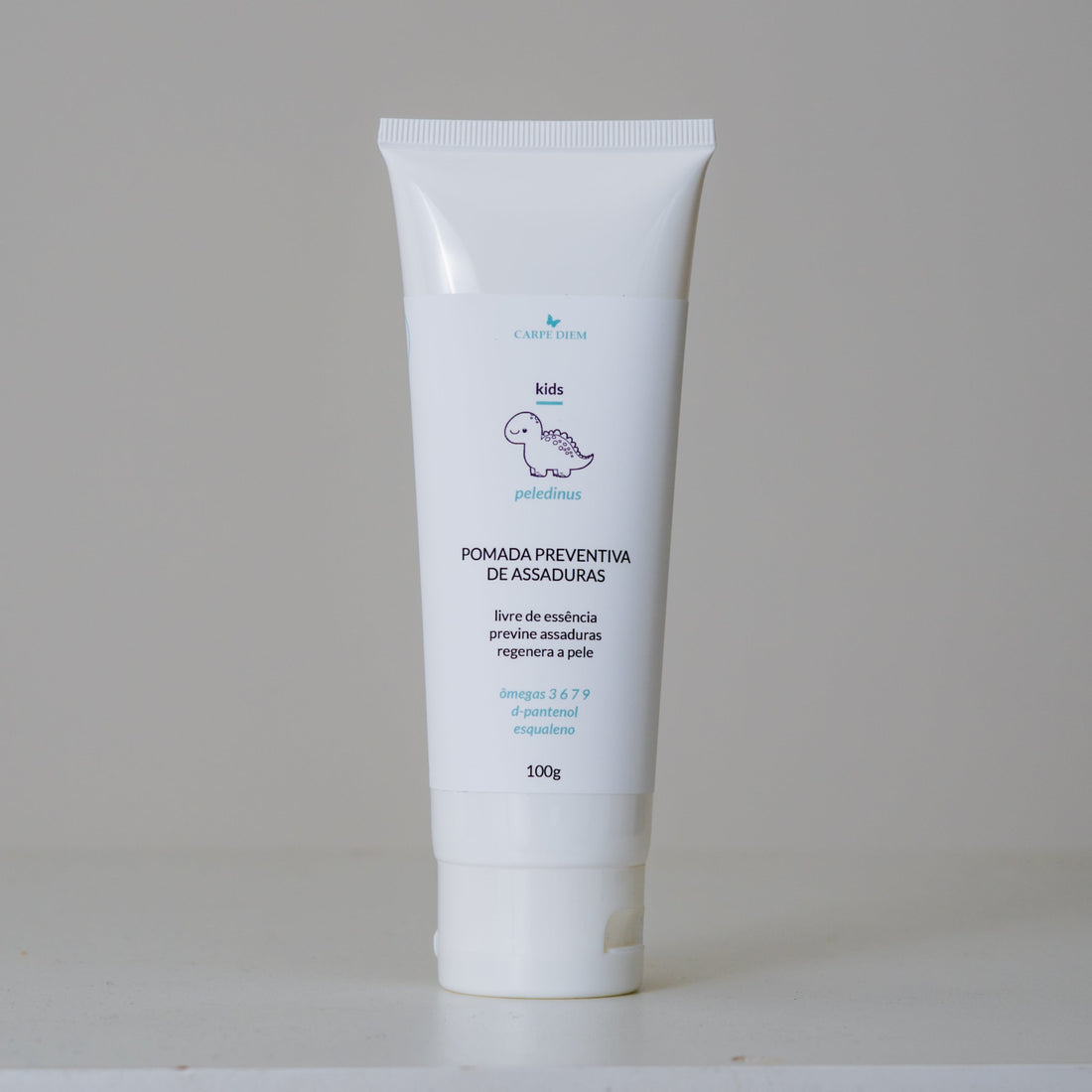 PELEDINUS POMADA PREVENTIVA DE ASSADURAS 100g - Livre de essência - D-Pantenol, Ômegas 3 6 7 9 e Esqualeno - Previne assaduras, hidratação com ação regeneradora