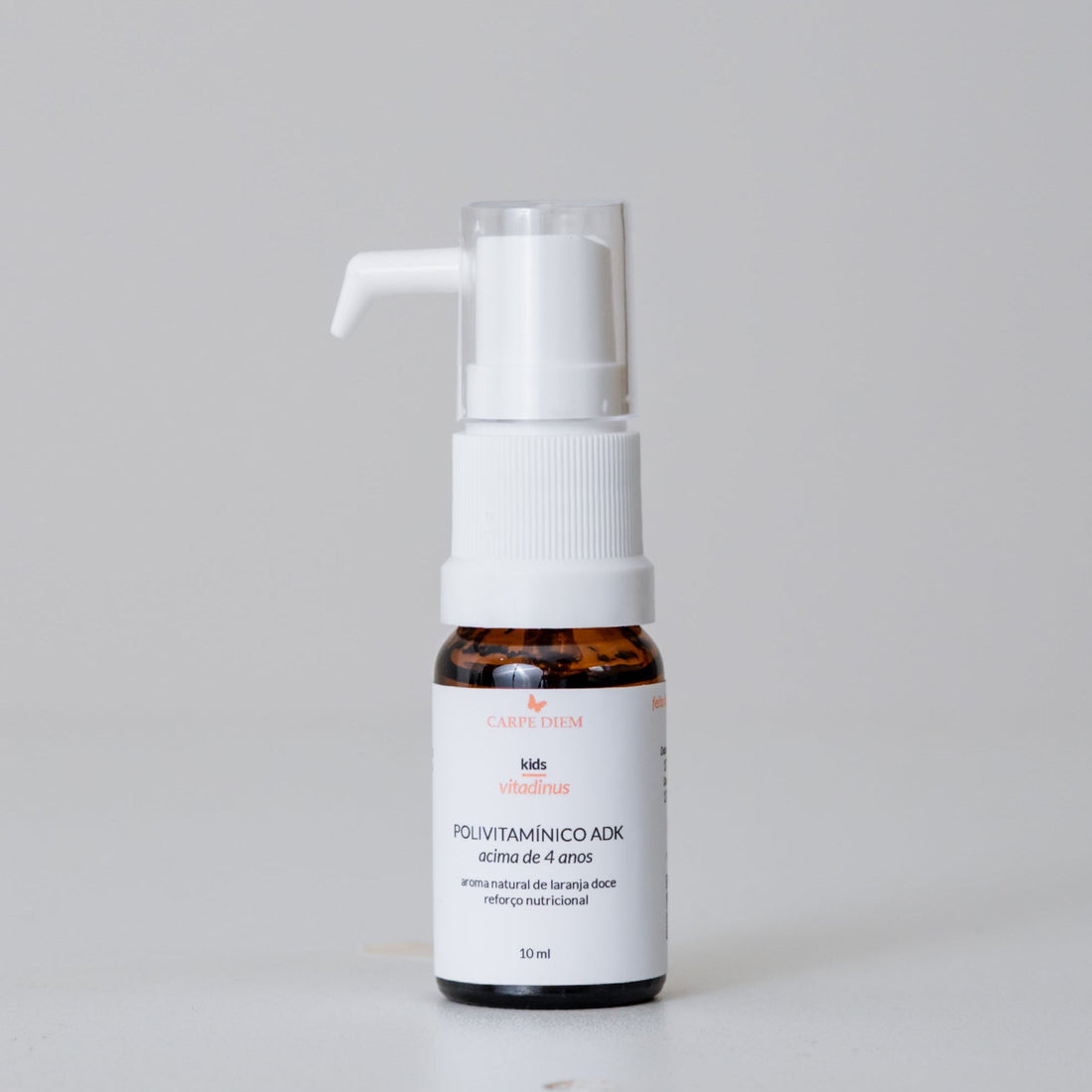 VITADINUS POLIVITAMÍNICO ADK 10ml - Crianças 4+ - Vitaminas D, K2 e A