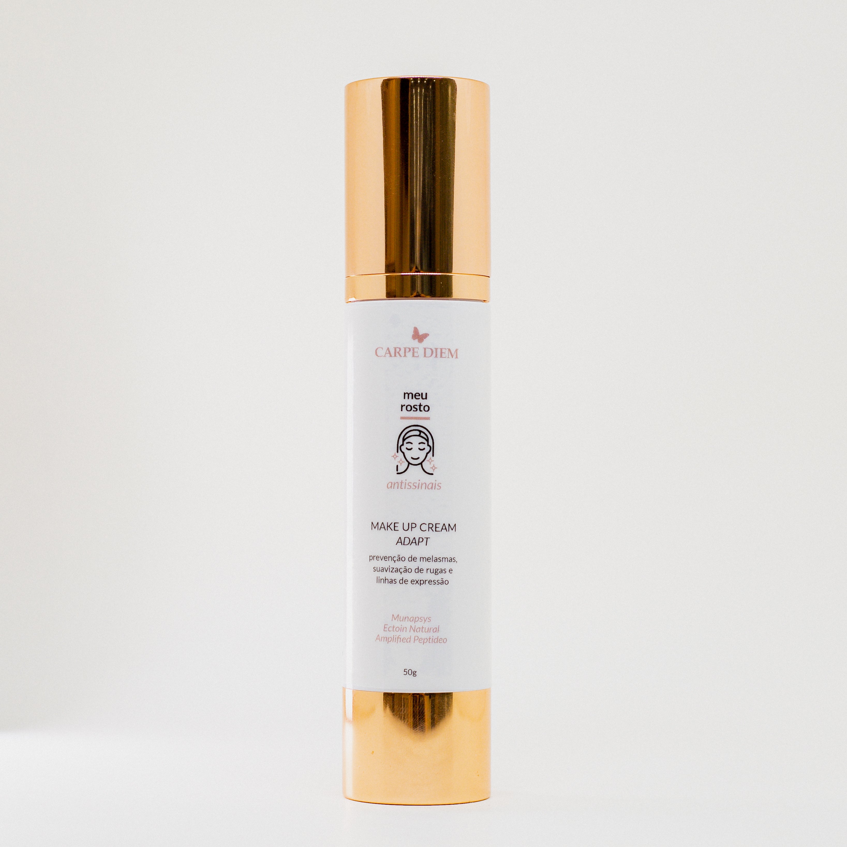 KIT TOQUE DE SUAVIDADE - Espuma de Limpeza Facial com Massageador, Seda Antimelasma e Make Up Cream Adapt