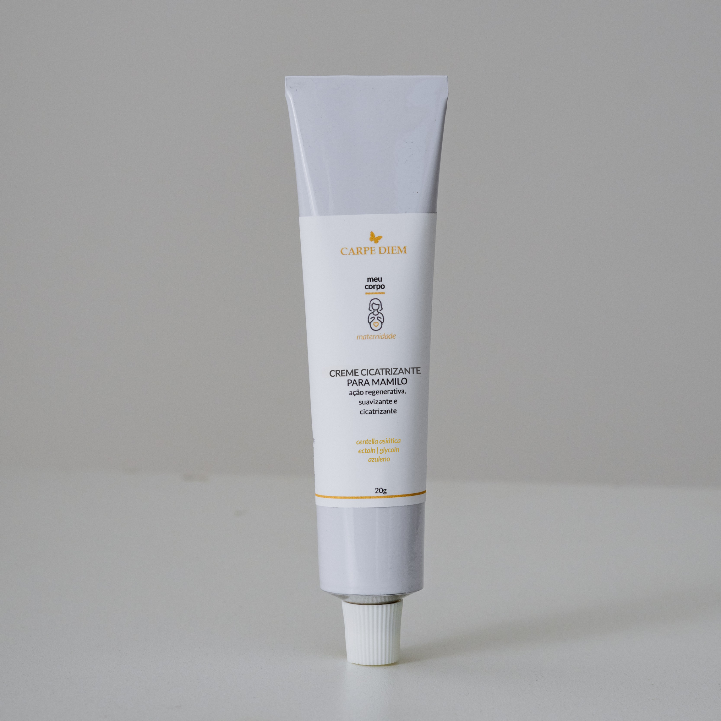 CREME CICATRIZANTE PARA MAMILO 20g - Azuleno, Ectoin | Glycoin e Centella Asiática - Tratar e prevenir as rachaduras nos mamilos