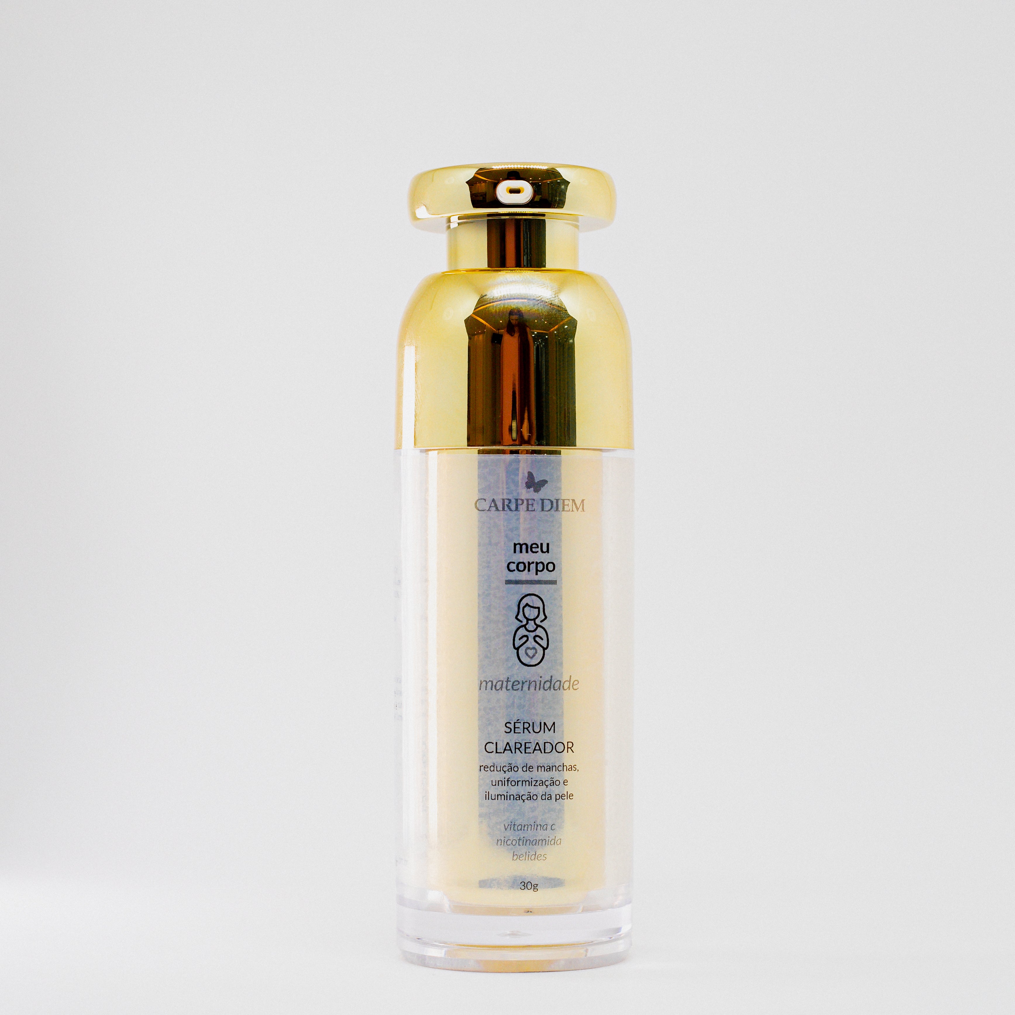 KIT MAMÃE CUIDADO - Sérum Clareador, Óleo Hidratante e Sabonete Facial