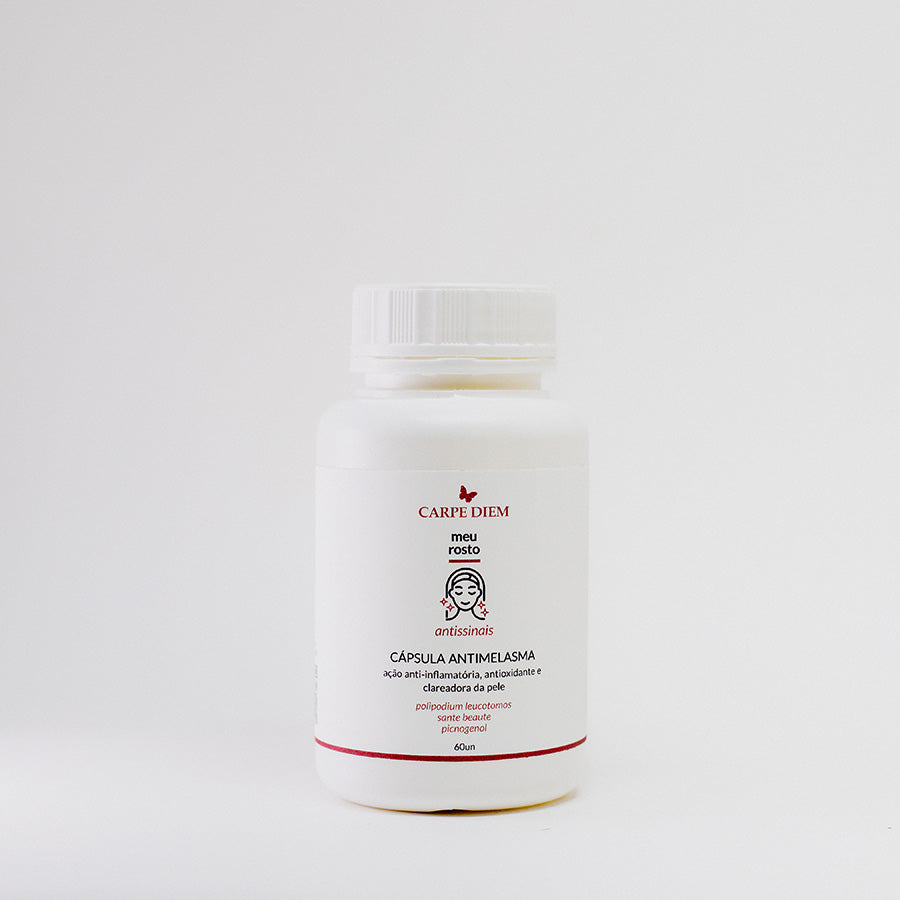 CÁPSULA ILUMINADORA 60 cápsulas - Santé Beauté, Picnogenol e Polipodium Leutocomos