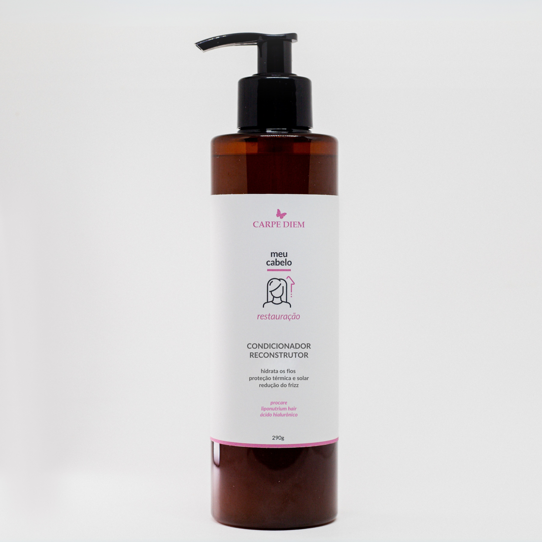 CONDICIONADOR RECONSTRUTOR 290g - Procare, Liponutrium Hair e Ácido Hialurônico - Hidratação com proteção térmica e solar para os cabelos