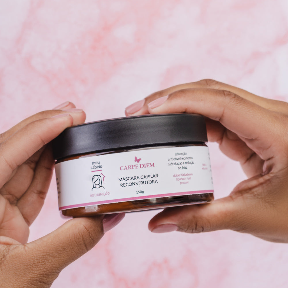 MÁSCARA CAPILAR RECONSTRUTORA 150g - Procare, Liponutrium Hair e Ácido Hialurônico - Repara os fios, hidrata e melhora a textura dos cabelos