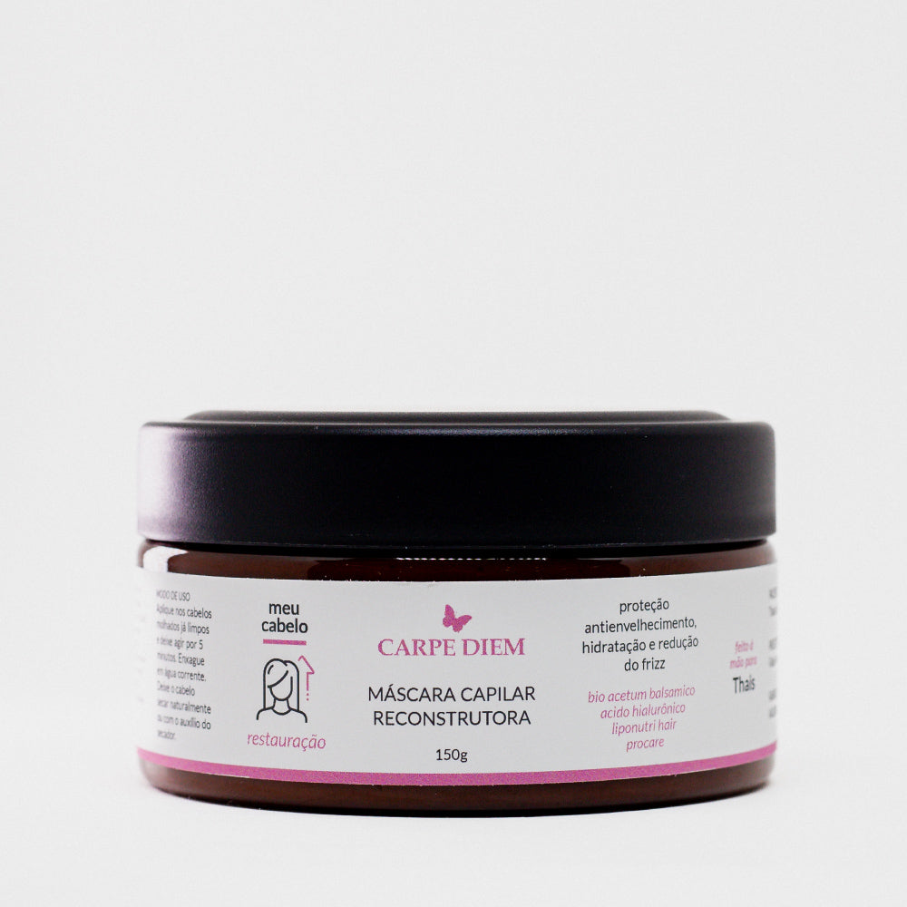 MÁSCARA CAPILAR RECONSTRUTORA 150g - Procare, Liponutrium Hair e Ácido Hialurônico - Repara os fios, hidrata e melhora a textura dos cabelos
