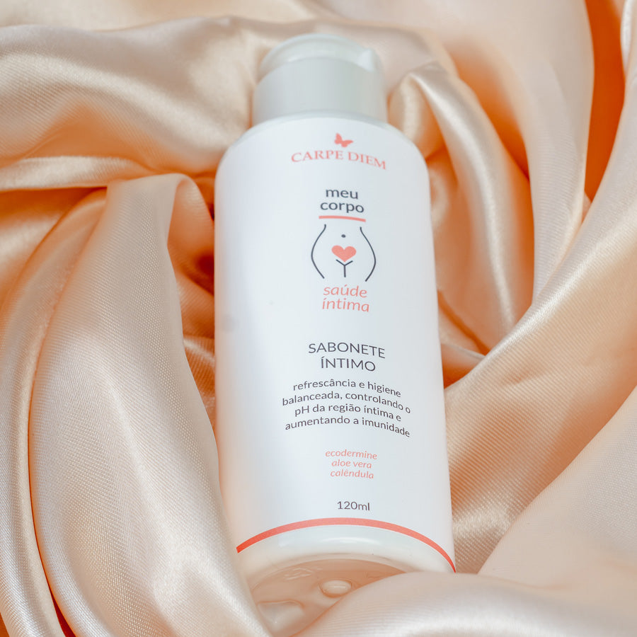 SABONETE ÍNTIMO - Ecodermine, Aloe Vera e Calêndula - Higiene balanceada e controle do PH da região íntima