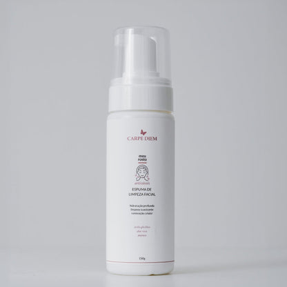 KIT TOQUE RADIANTE - Espuma de Limpeza Facial, Sérum Renovador Iluminador e Loção Hidratante