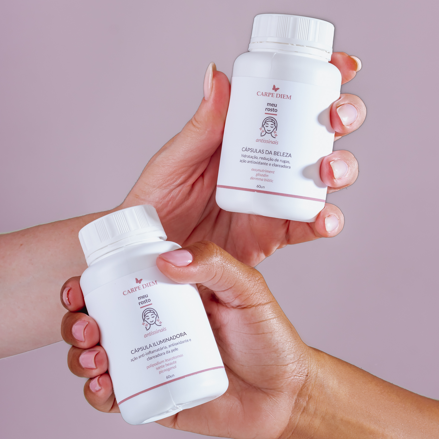 CÁPSULA ILUMINADORA 60 cápsulas - Santé Beauté, Picnogenol e Polipodium Leutocomos