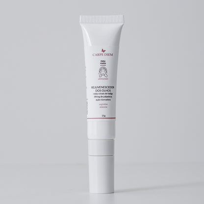REJUVENESCEDOR DOS OLHOS 15g - Aldavine e Argireline - Trata a pele delicada da área dos olhos
