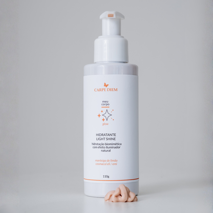 KIT MINI GLOW - Hidratante Golden Glam, Hidratante Sunset Glow e Hidratante Light Shine