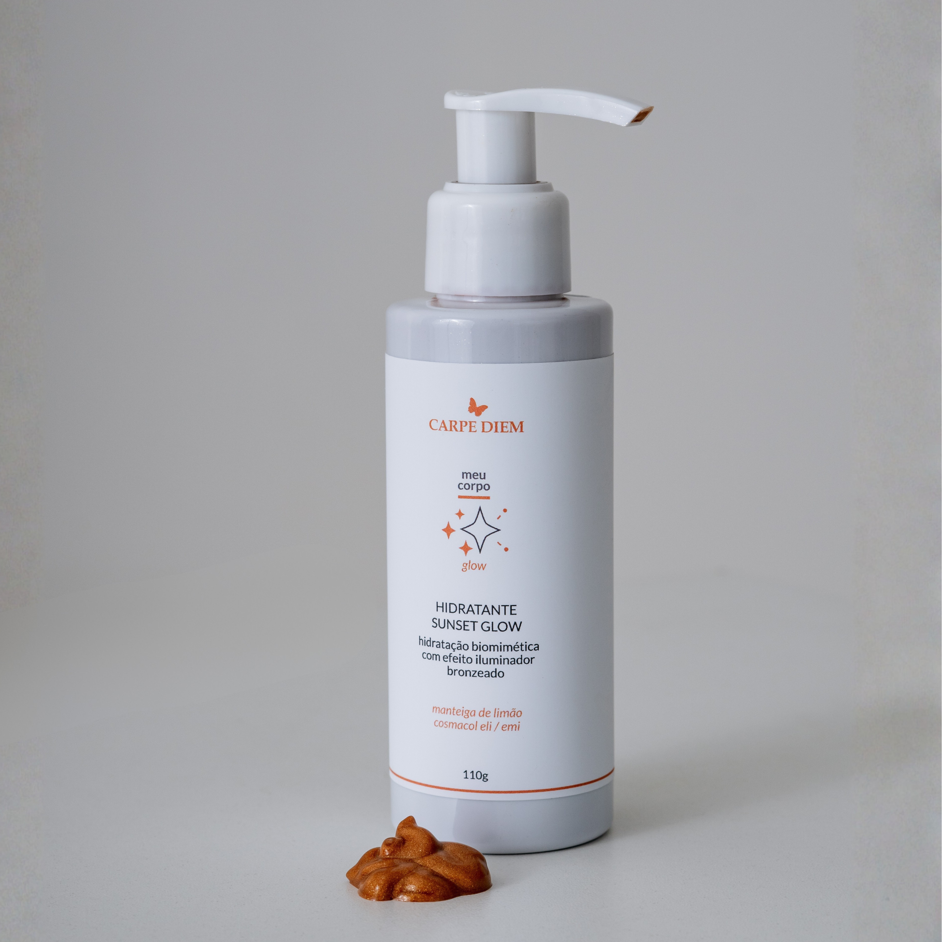 KIT MINI GLOW - Hidratante Golden Glam, Hidratante Sunset Glow e Hidratante Light Shine