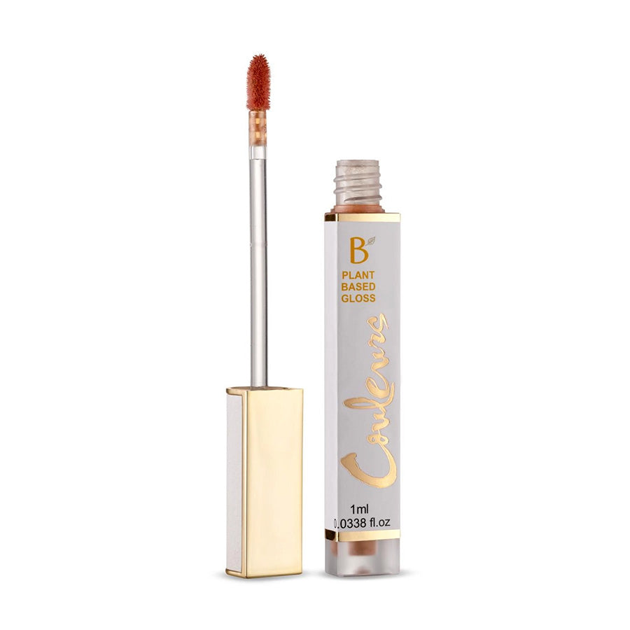 Gloss labial cor bege-dourado - Plant Based Gloss