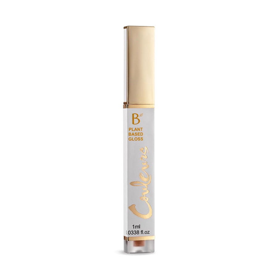 Gloss labial cor bege-dourado - Plant Based Gloss