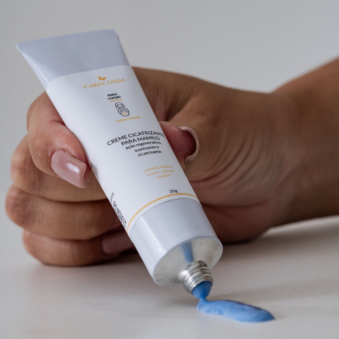 CREME CICATRIZANTE PARA MAMILO 20g - Azuleno, Ectoin | Glycoin e Centella Asiática - Tratar e prevenir as rachaduras nos mamilos