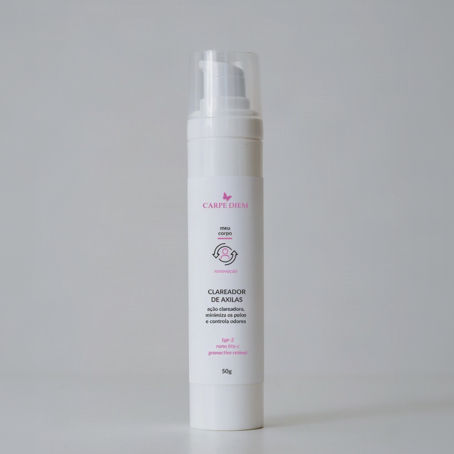 CLAREADOR DE AXILAS 50g - TPG-2, Nano BTX-C e Granactive Retinol - Clareamento das axilas e redução do crescimento de pelos