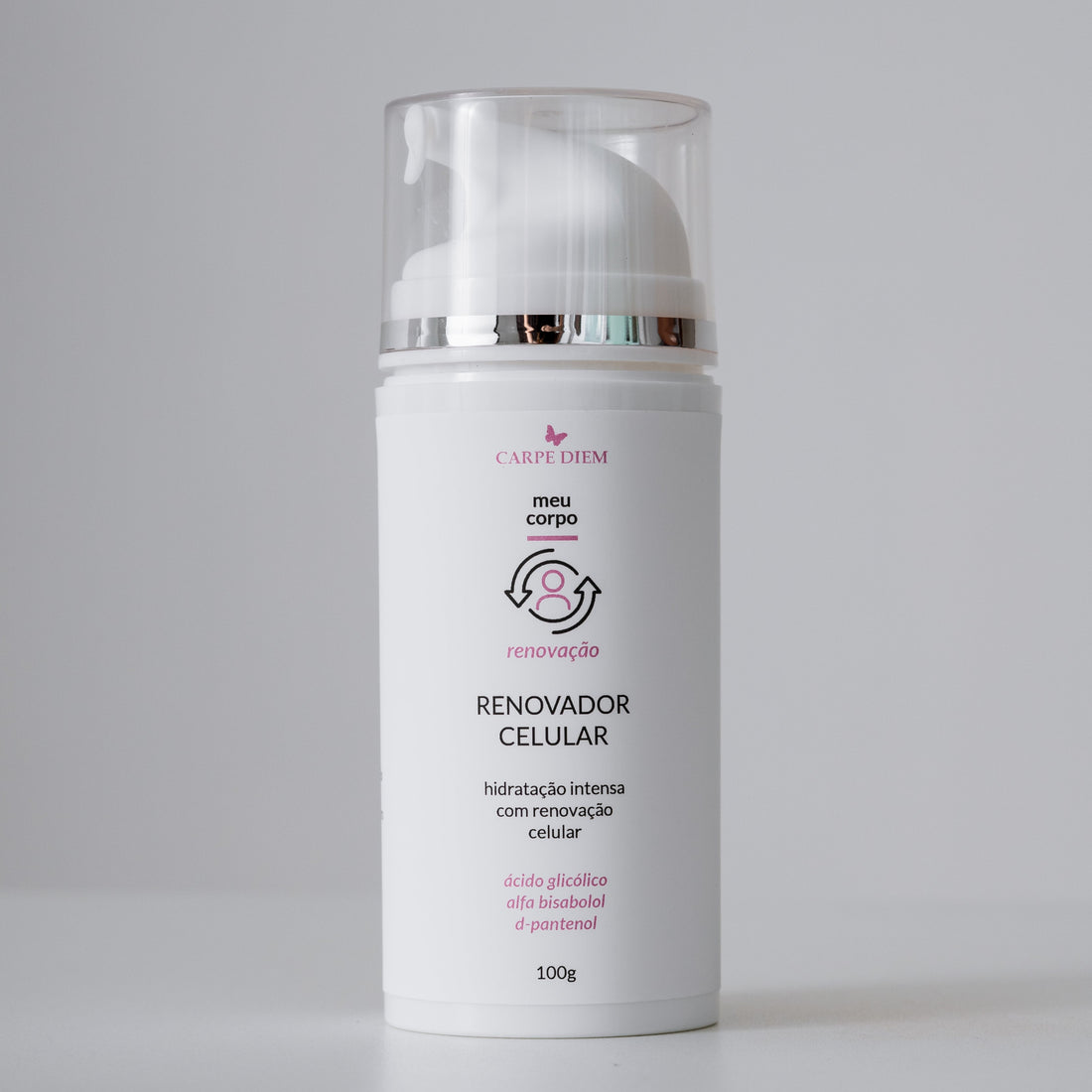 RENOVADOR CELULAR 100g - Ácido Glicólico, Alfa Bisabolol e D-Pantenol - Renovação da pele com hidratação intensa