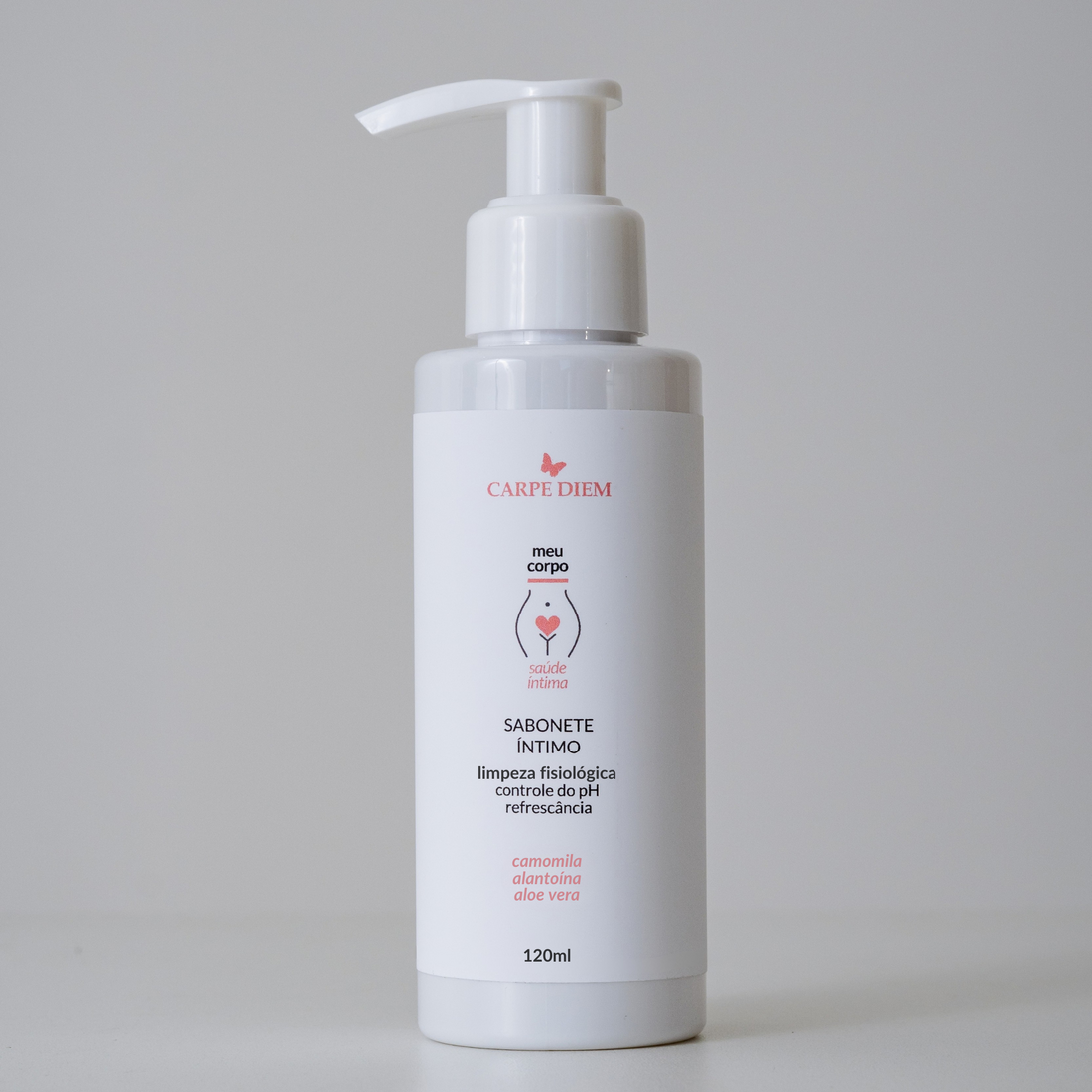 SABONETE ÍNTIMO - Camomila, Alantoína e Aloe Vera - Limpeza Suave com pH Fisiológico