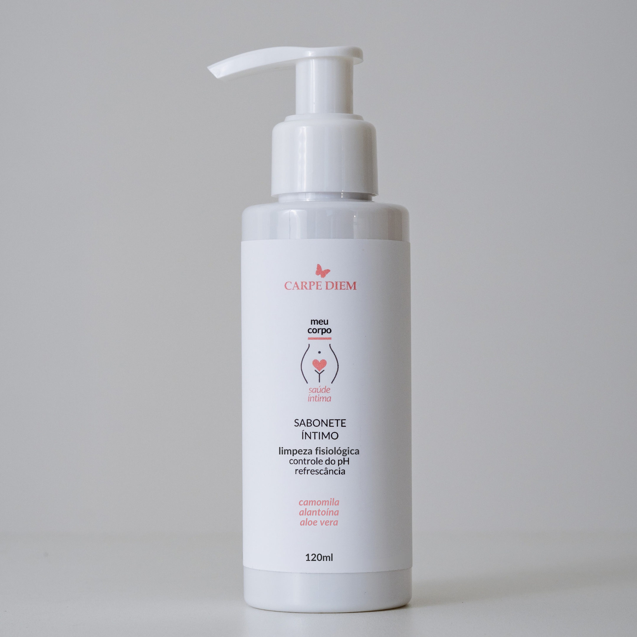 SABONETE ÍNTIMO - Camomila, Alantoína e Aloe Vera - Limpeza Suave com pH Fisiológico