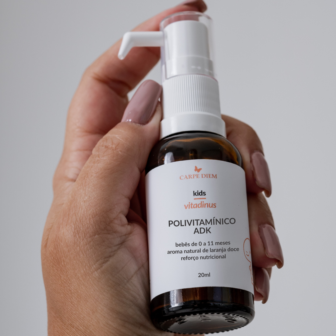 VITADINUS POLIVITAMÍNICO ADK 20ml - Bebês 0-11 meses - Vitaminas D, K2 e A