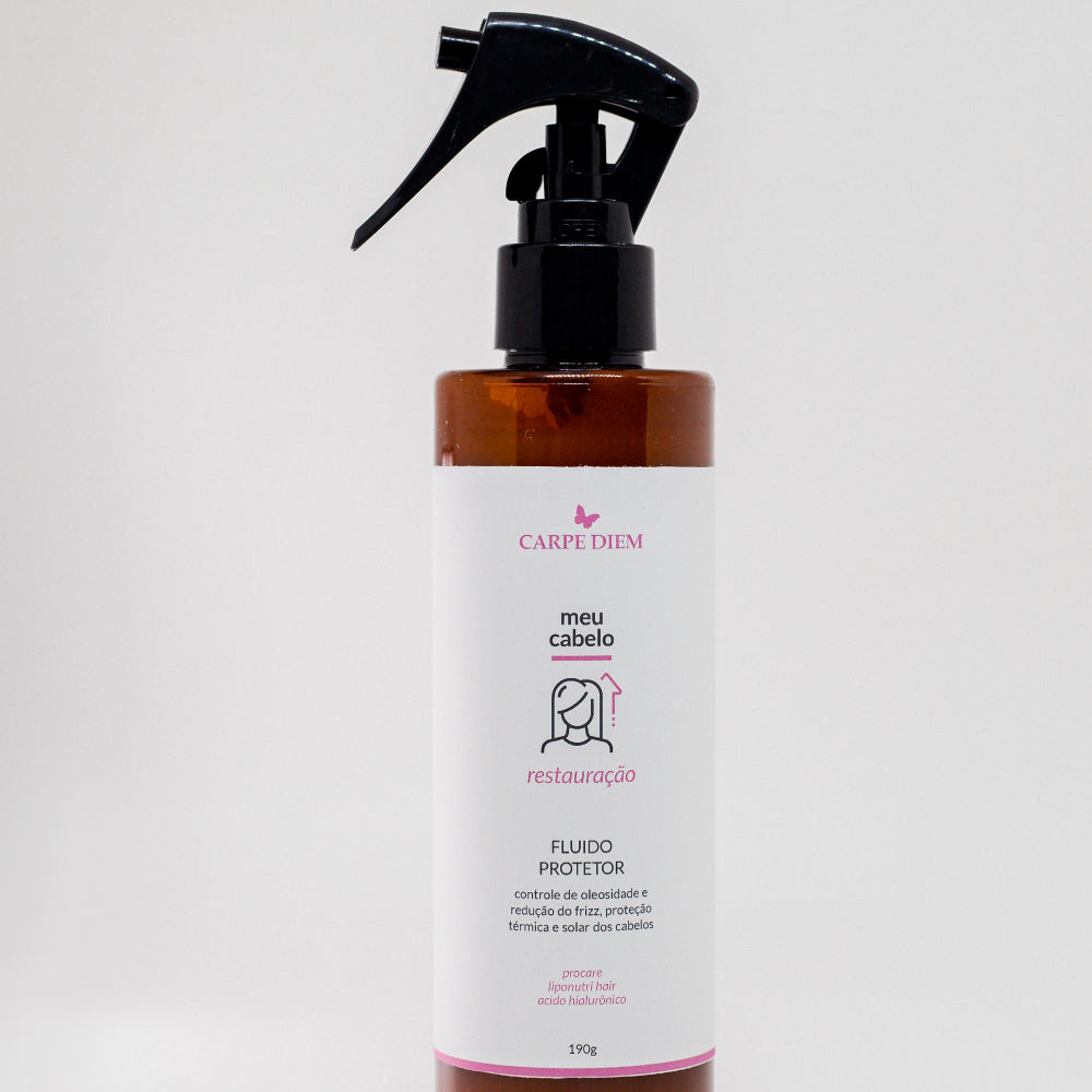 FLUIDO PROTETOR 190g - Procare, Liponutrium Hair e Ácido Hialurônico - Controla a oleosidade e o frizz dos cabelos