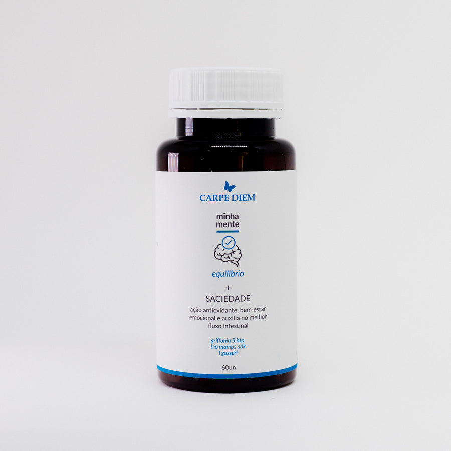 +SACIEDADE 60 cápsulas - Bio-Mamps AAK, Griffonia 5HTP e L Gasseri